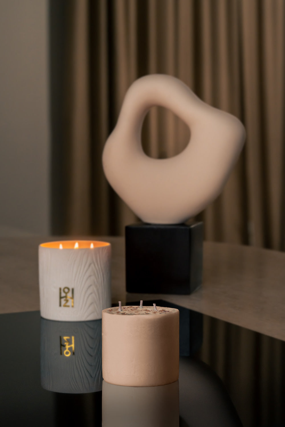 Bougie rechargeable Flamme Purificatrice et sa recharge