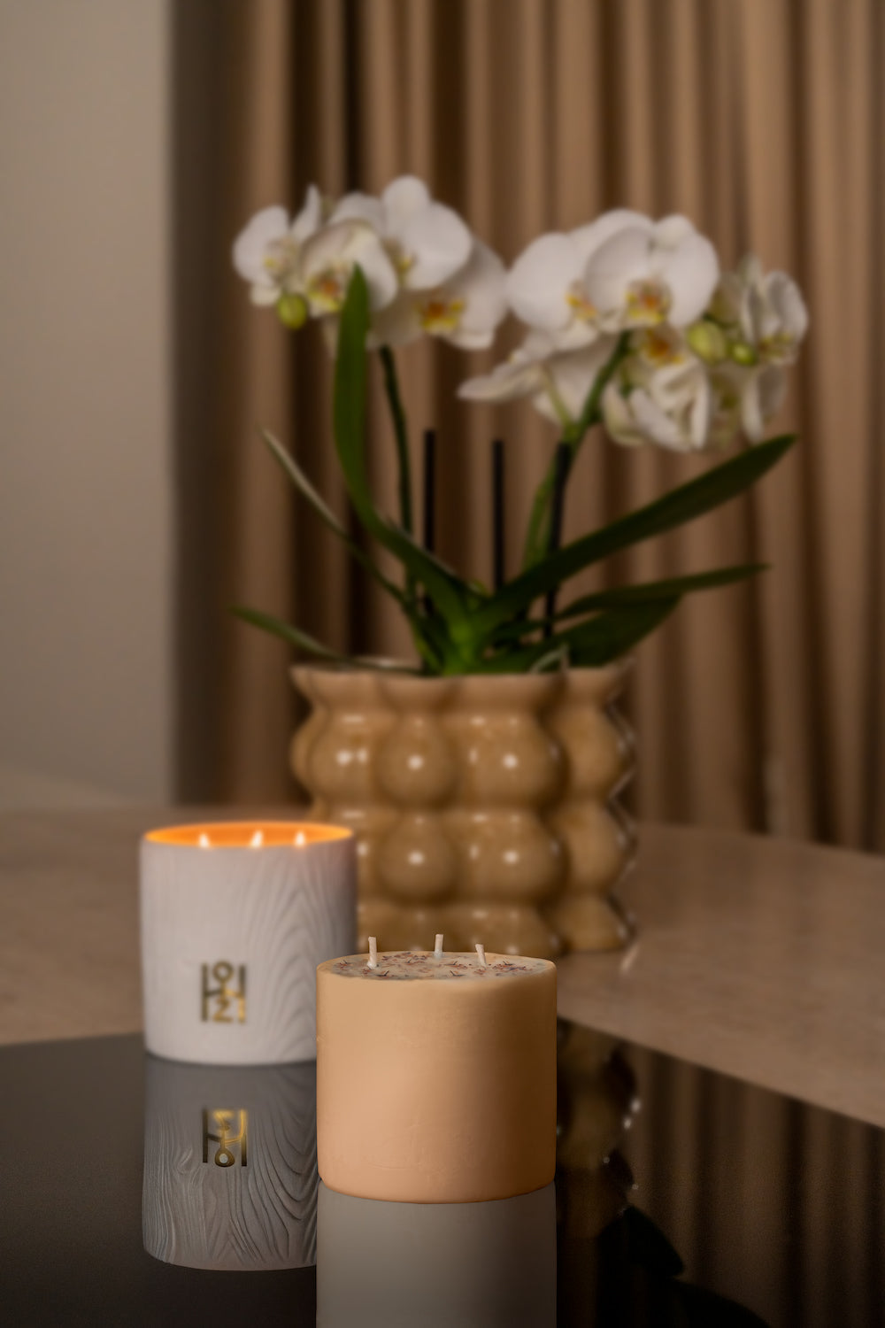Bougie rechargeable Flamme Protectrice et sa recharge