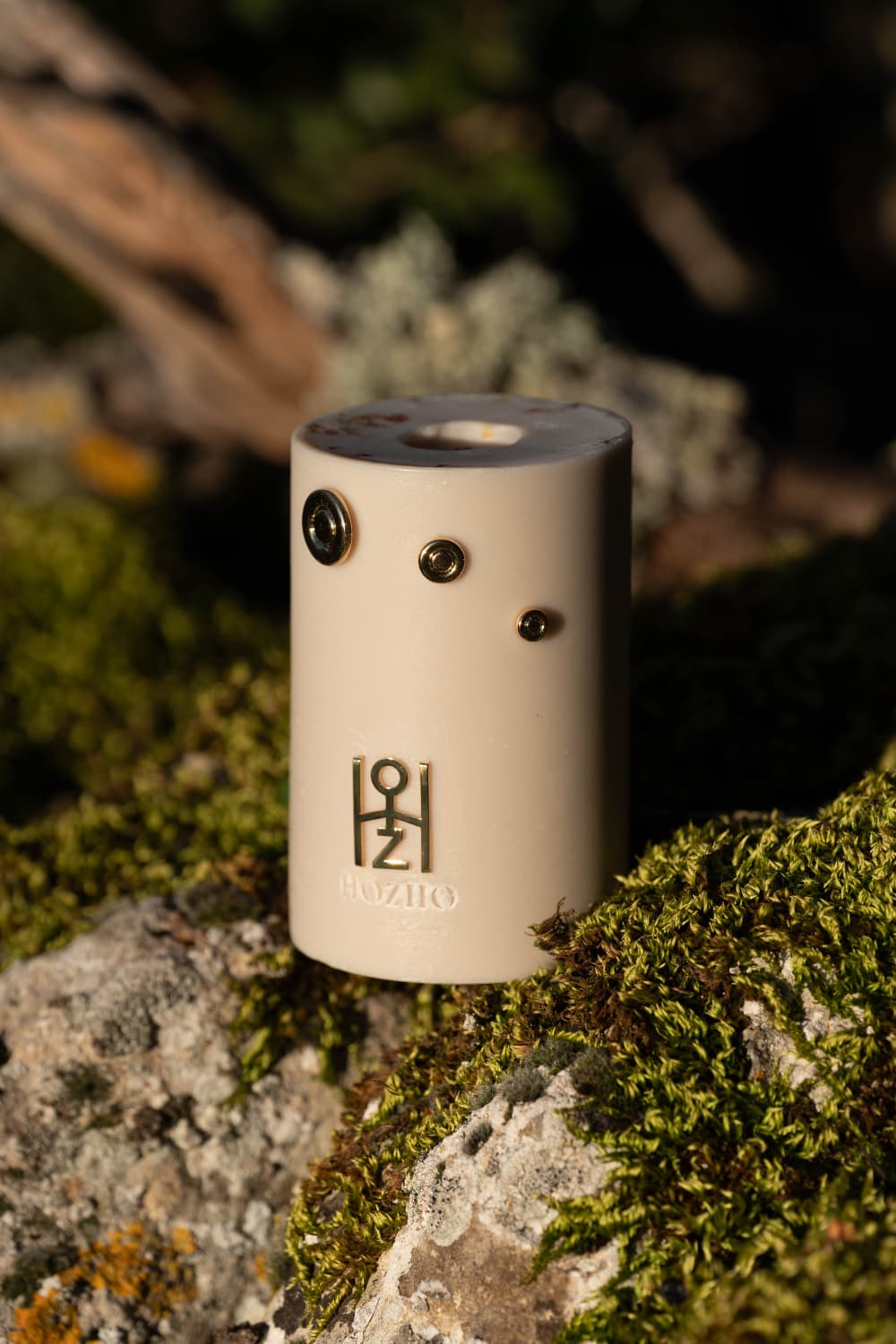 Bijou Bougie Ames 3 - Soin parfumé HOZHO aux énergies actives pour la maison et le corps