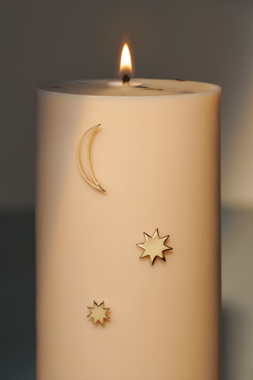 Bijou Bougie Astres 1 - Soin parfumé HOZHO aux énergies actives pour la maison et le corps