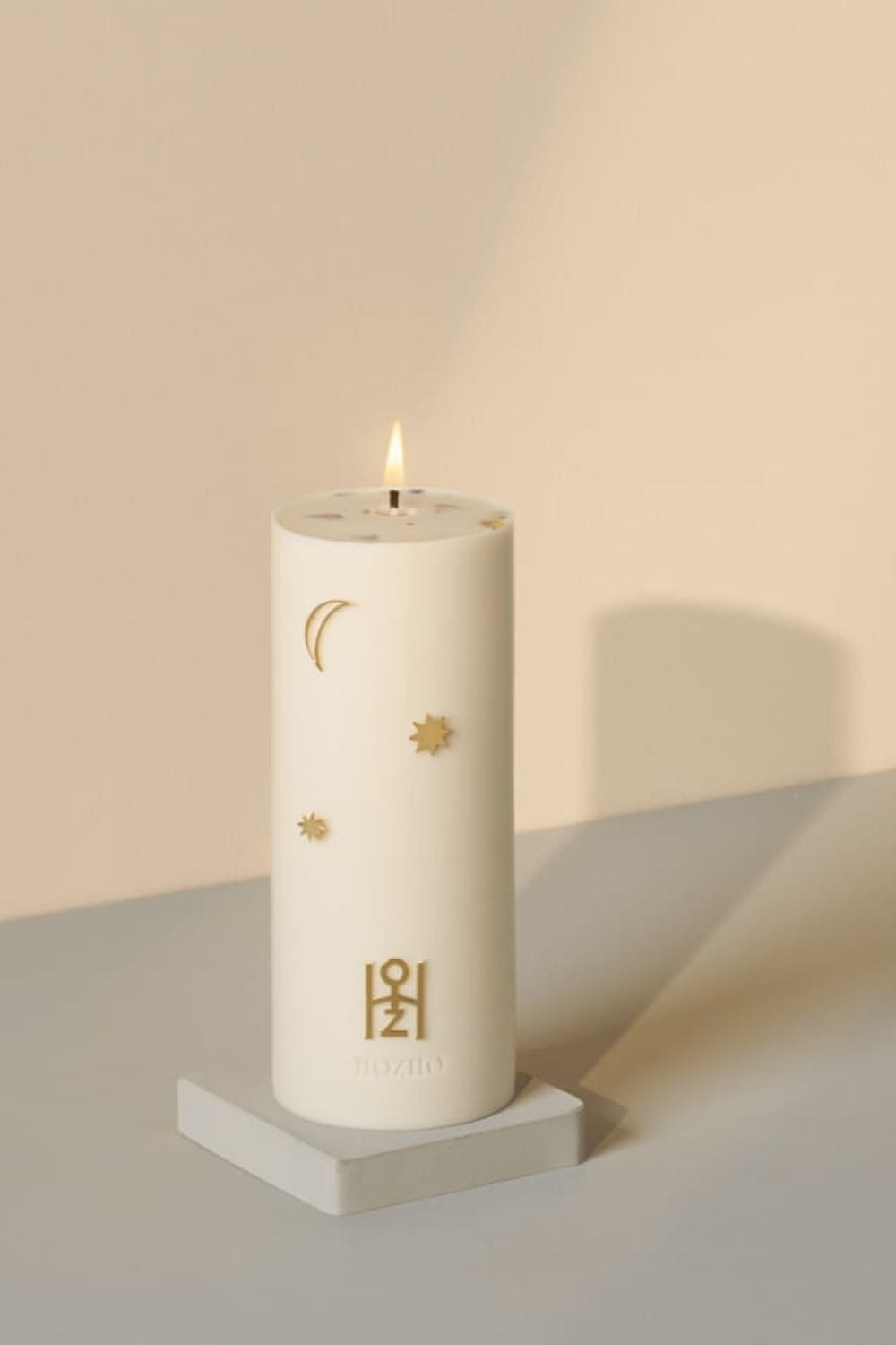 Bijou Bougie Astres 2 - Soin parfumé HOZHO aux énergies actives pour la maison et le corps