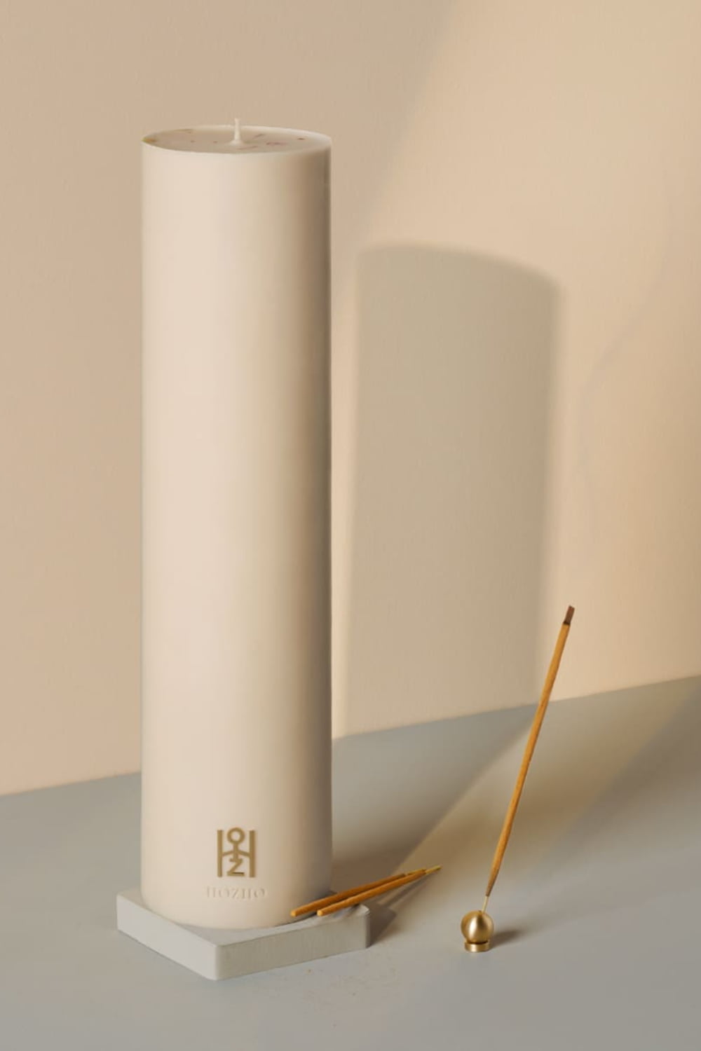 Bougie Protectrice G - Soin parfumé HOZHO aux énergies actives pour la maison et le corps