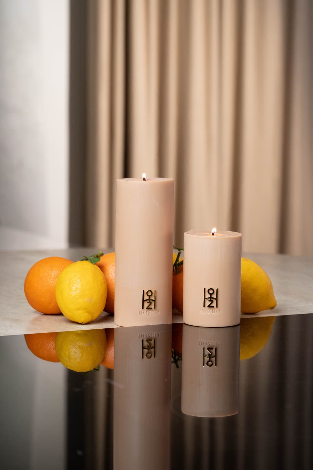 Bougie Vitalisante Pm - Soin parfumé HOZHO aux énergies actives pour la maison et le corps