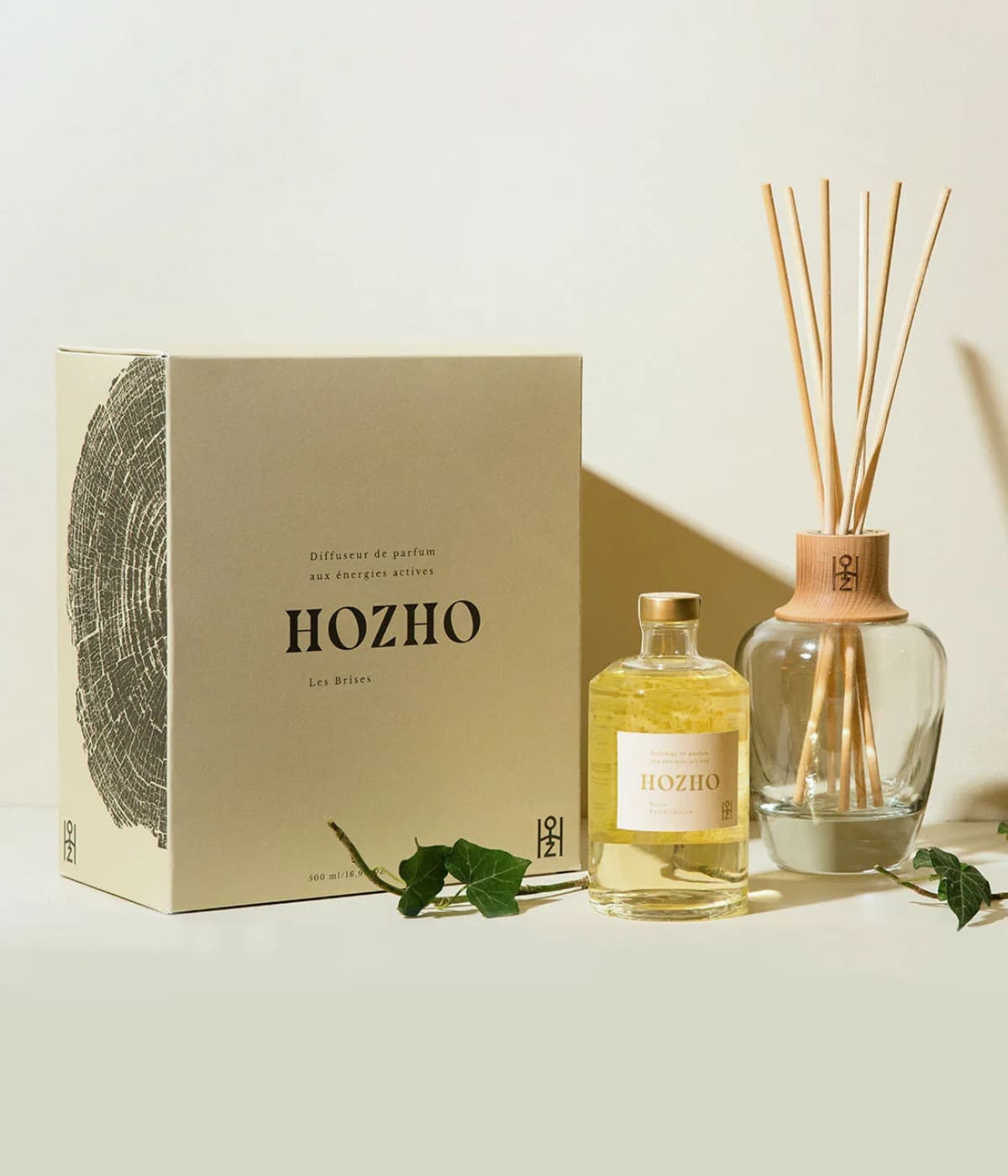 Coffret Brise Diffuseur - Soin parfumé HOZHO aux énergies actives pour la maison et le corps