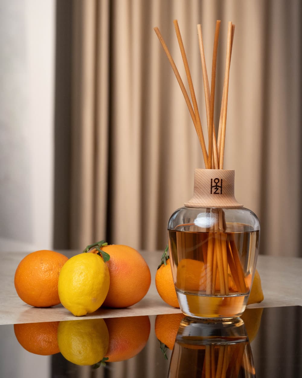 Diffuseur Parfum Vitalisant Mood - Soin parfumé HOZHO aux énergies actives pour la maison et le corps