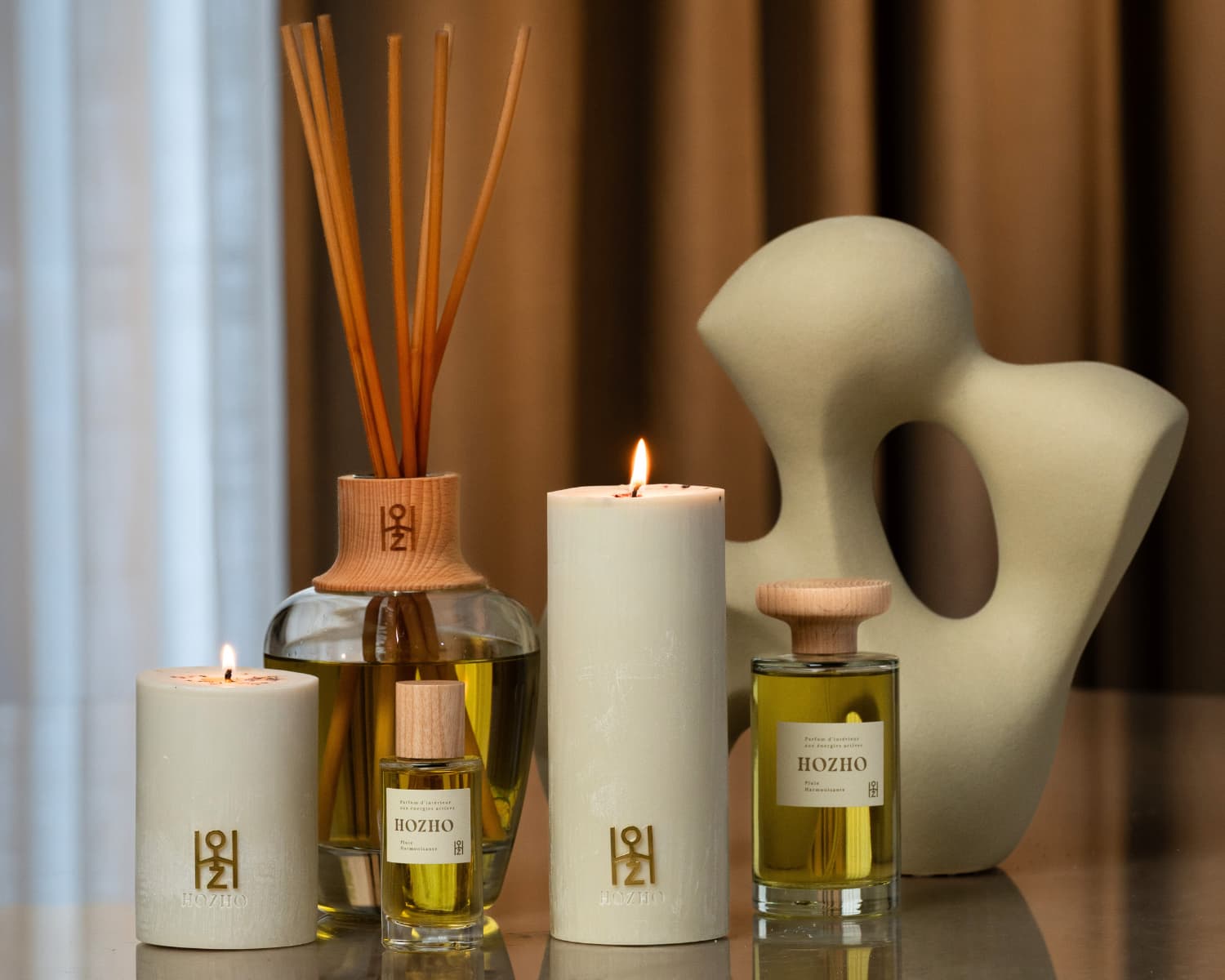 Harmoniser Soins Energetiques Maison Gamme - Soin parfumé HOZHO aux énergies actives pour la maison et le corps