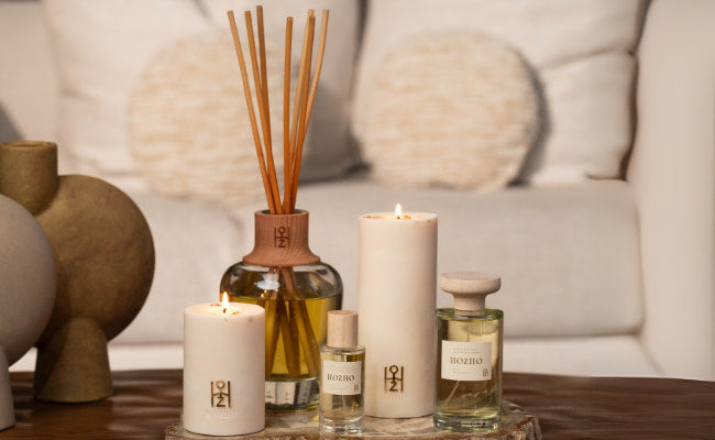 Menu Soins Energetiques Maison 1 - Soin parfumé HOZHO aux énergies actives pour la maison et le corps