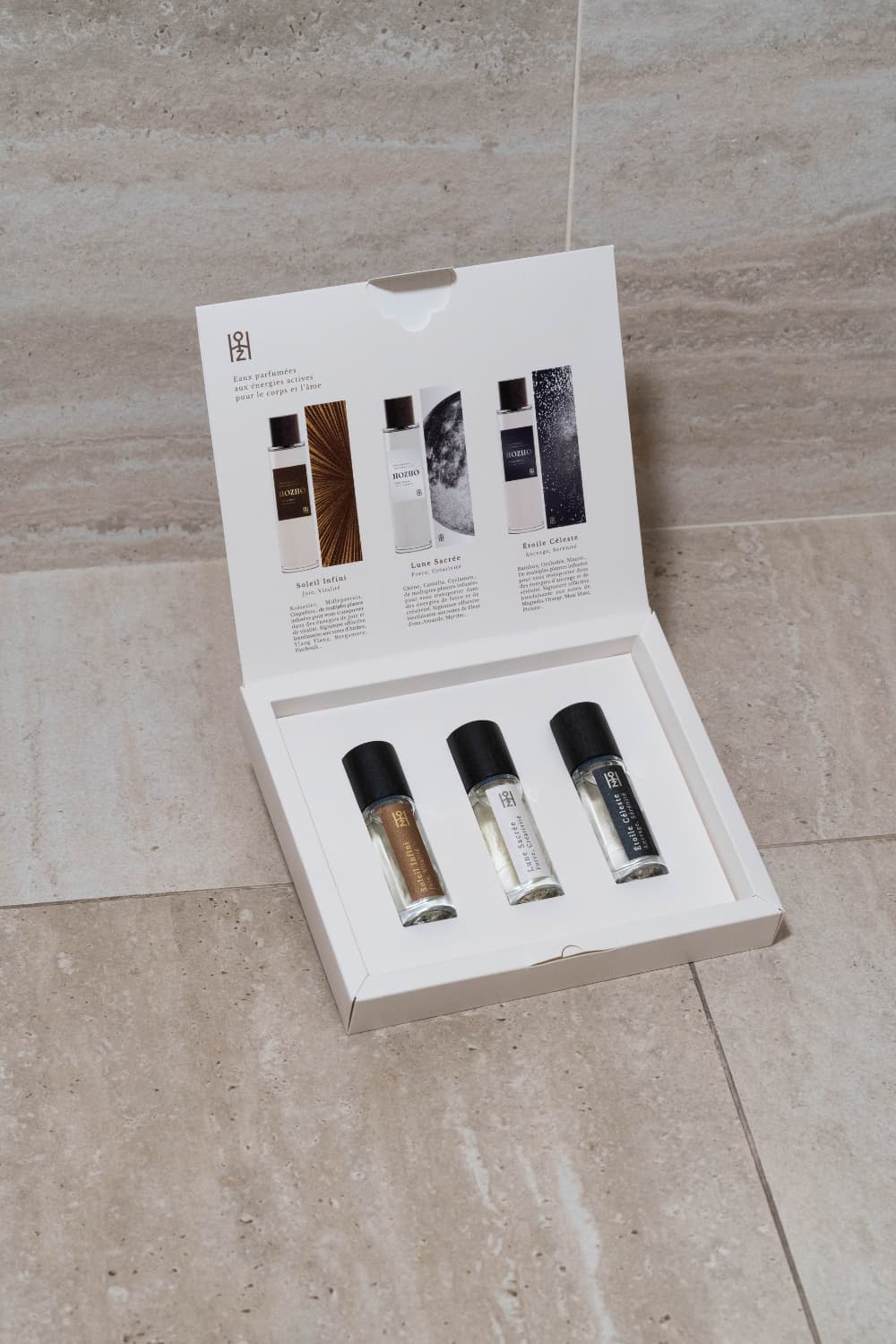 Parfum Energetique Ec6 - Soin parfumé HOZHO aux énergies actives pour la maison et le corps