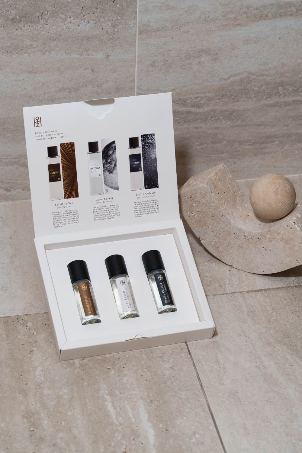 Parfum Energetique Ech 2 - Soin parfumé HOZHO aux énergies actives pour la maison et le corps