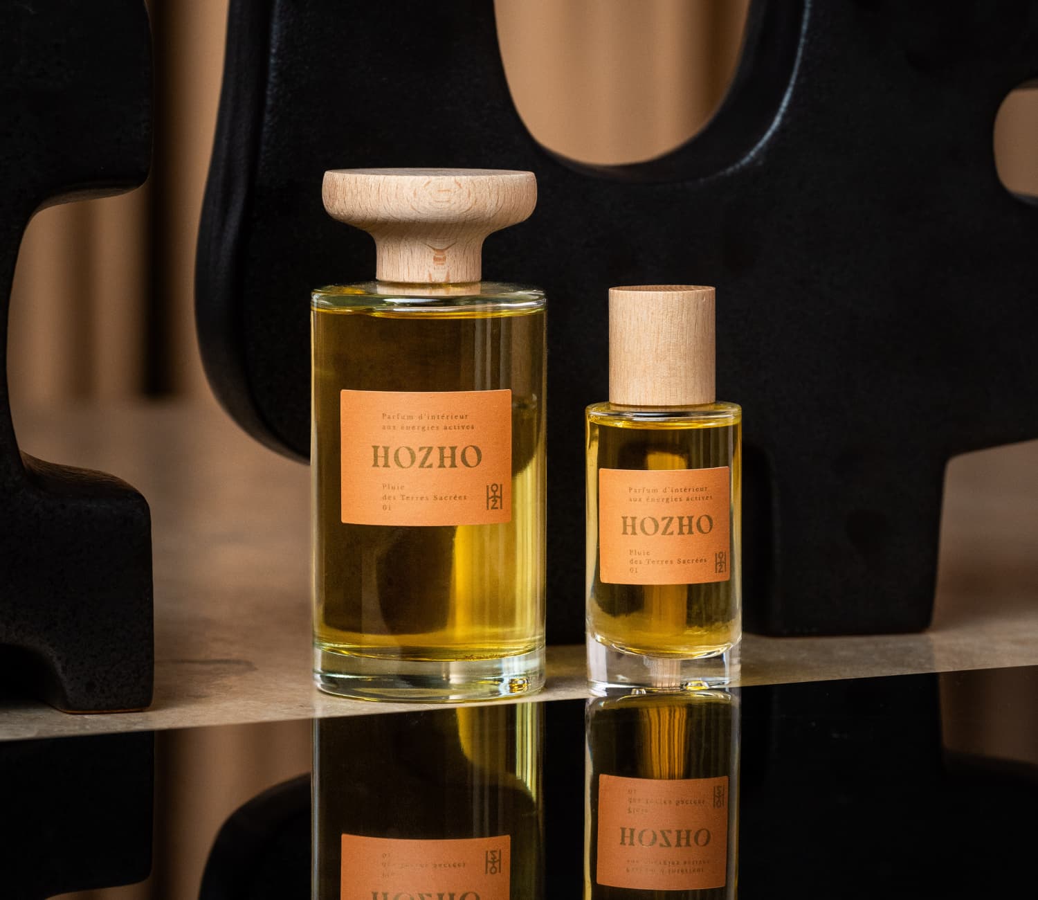 Parfum d’intérieur pour nettoyer la mémoire de sa maison, en deux formats.
