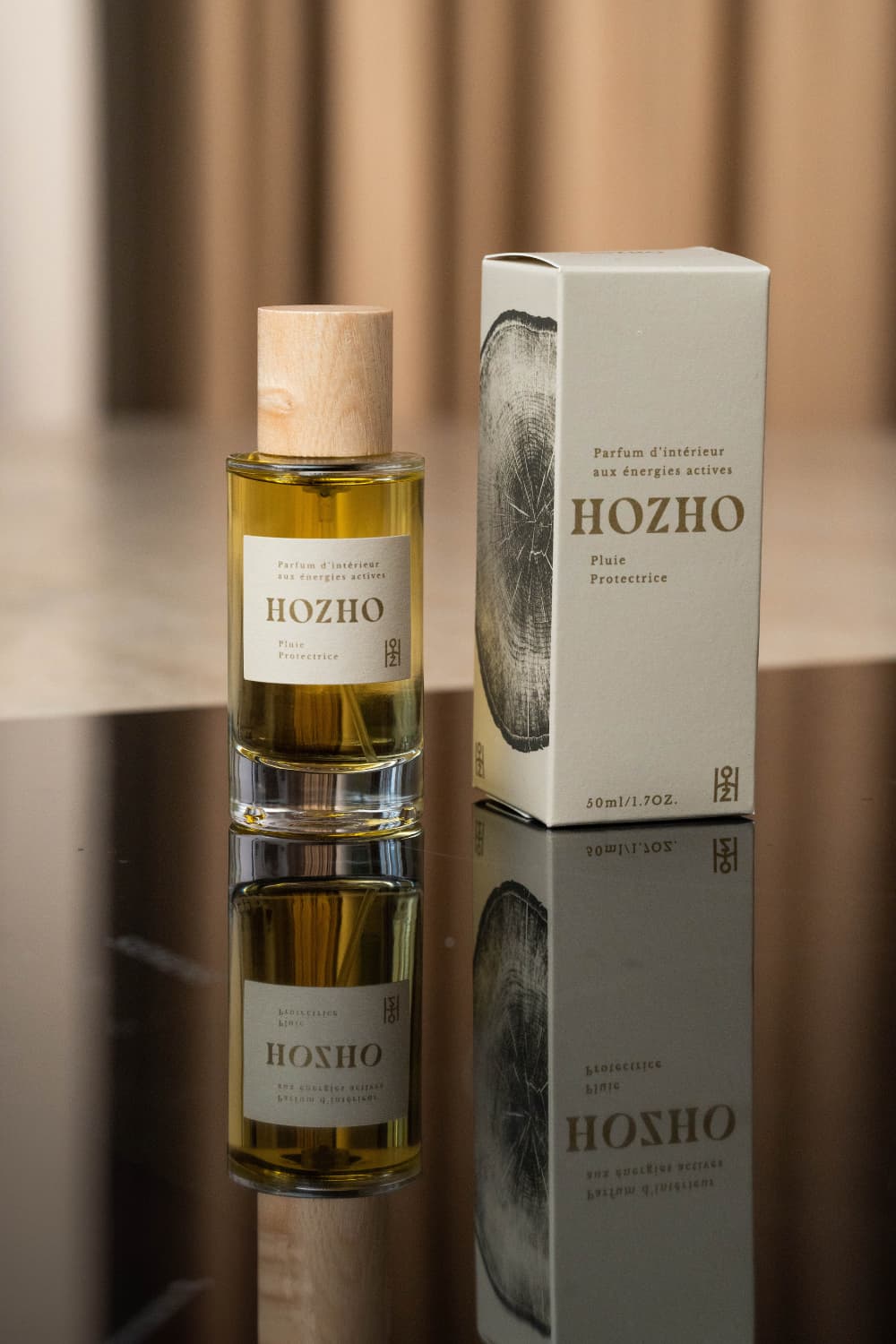 Parfum Interieur Protecteur P1 - Soin parfumé HOZHO aux énergies actives pour la maison et le corps