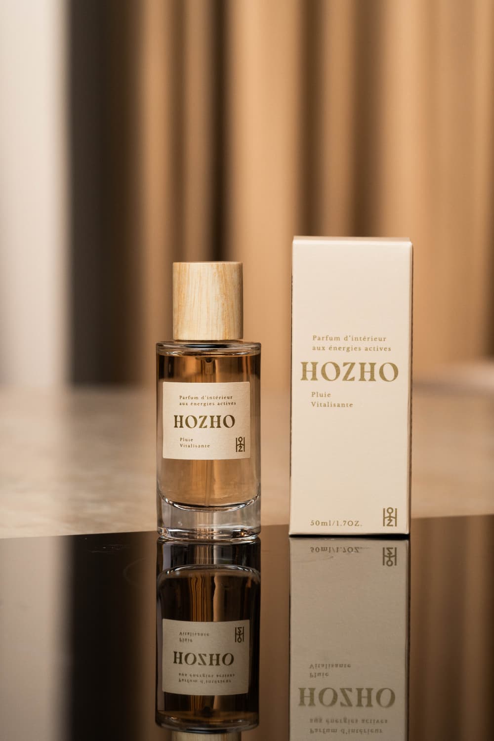 Parfum Interieur Vitalisant P1 - Soin parfumé HOZHO aux énergies actives pour la maison et le corps