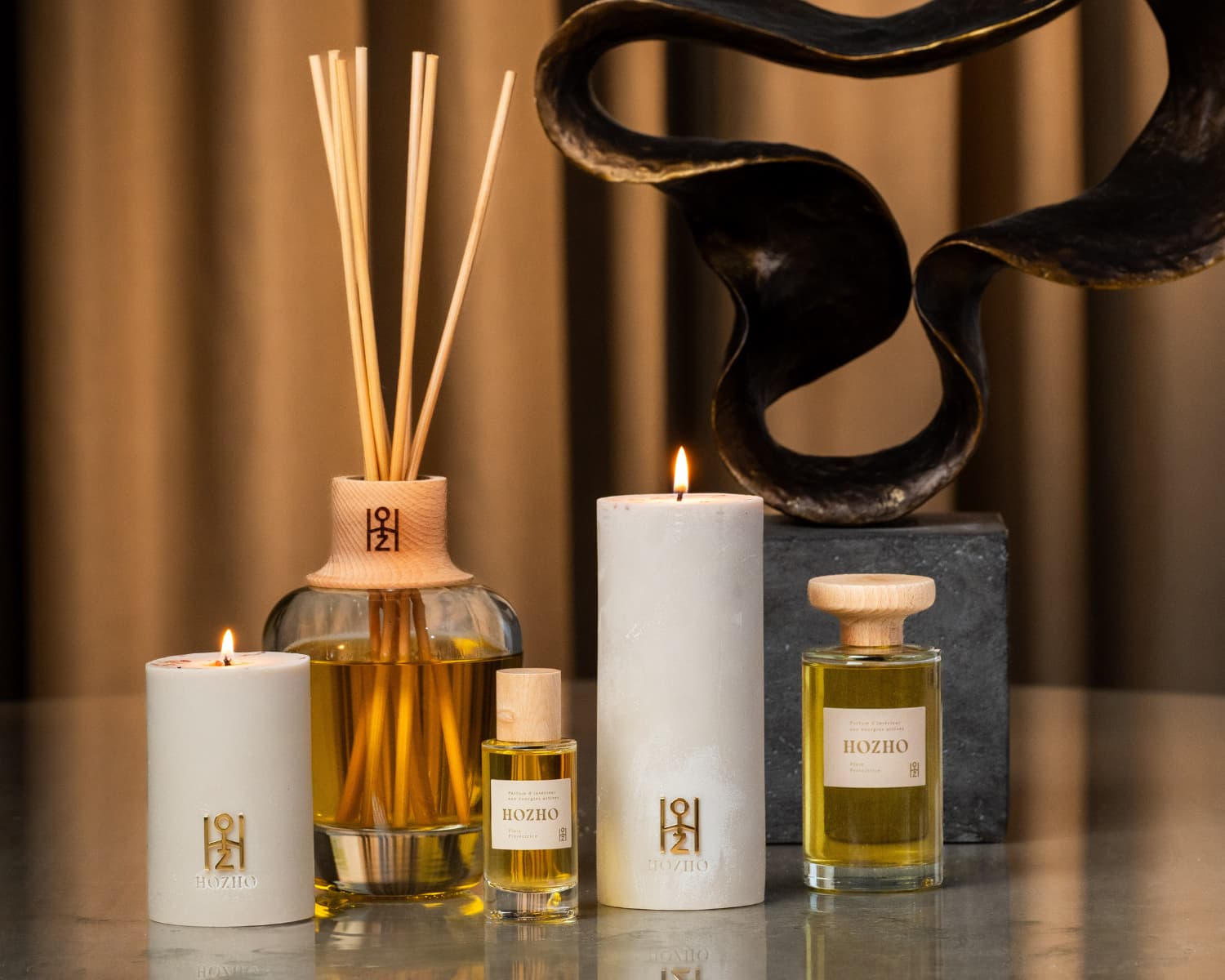 Proteger Soins Energetiques Maison Gamme - Soin parfumé HOZHO aux énergies actives pour la maison et le corps