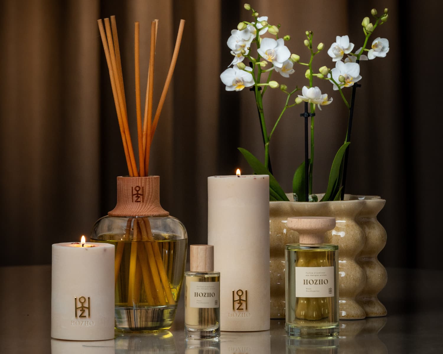 Purifier Soins Energetiques Maison Gamme - Soin parfumé HOZHO aux énergies actives pour la maison et le corps