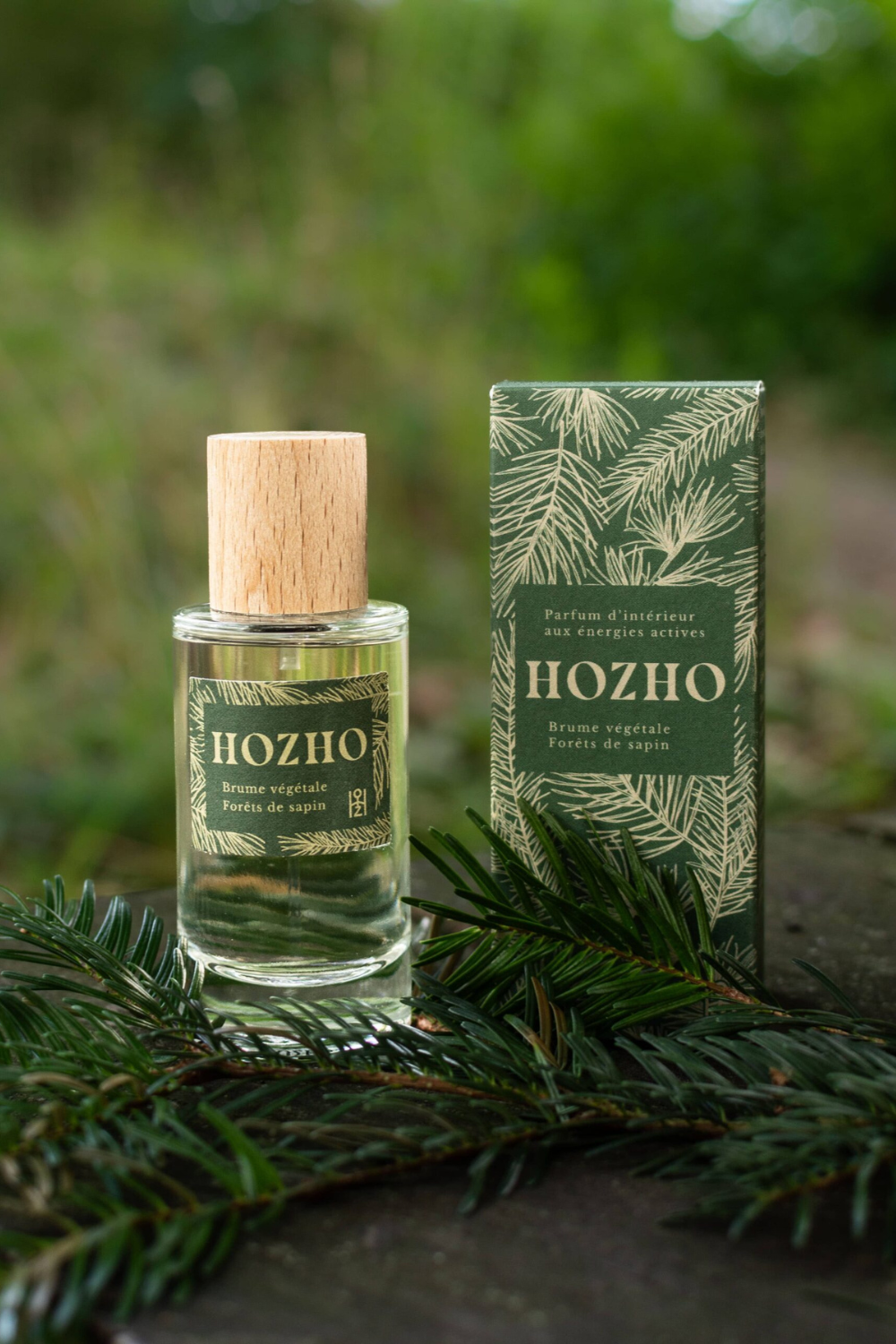 Parfum d’intérieur Sapin Brume végétale et sa boite