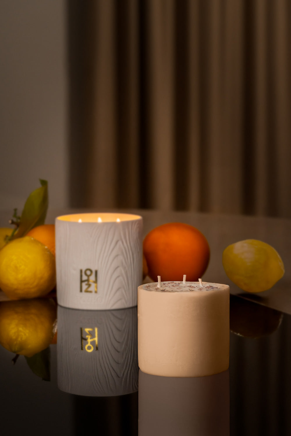Bougie rechargeable Flamme Vitalisante et sa recharge