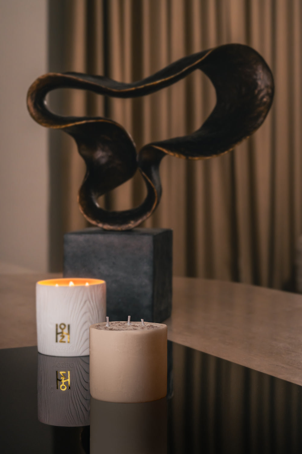 Bougie rechargeable Flamme Harmonisante et sa recharge